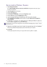 Preview for 32 page of BenQ SW271 User Manual