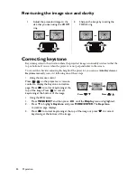 Предварительный просмотр 24 страницы BenQ SX912 User Manual