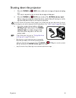 Preview for 41 page of BenQ SX912 User Manual