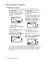 Preview for 14 page of BenQ SX914 User Manual