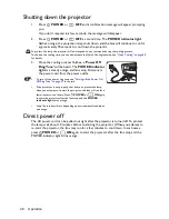 Preview for 40 page of BenQ SX914 User Manual