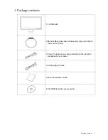 Preview for 3 page of BenQ T2200HD User Manual