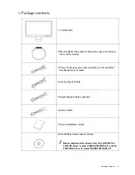 Preview for 3 page of BenQ T2210HD User Manual