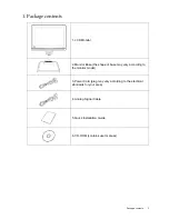 Предварительный просмотр 3 страницы BenQ T52WA User Manual