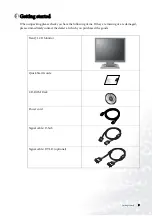 Предварительный просмотр 5 страницы BenQ T903 User Manual