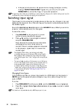 Предварительный просмотр 24 страницы BenQ TH530 User Manual