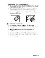 Preview for 15 page of BenQ TH670 User Manual