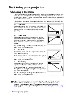 Preview for 16 page of BenQ TH670 User Manual