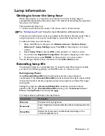 Preview for 61 page of BenQ TH670 User Manual