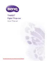 BenQ TH682ST User Manual preview