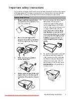 Preview for 3 page of BenQ TH682ST User Manual