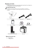 Preview for 8 page of BenQ TH682ST User Manual