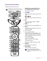 Предварительный просмотр 9 страницы BenQ TK800M User Manual