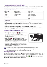 Preview for 26 page of BenQ TK850i User Manual