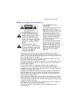 Предварительный просмотр 5 страницы BenQ TL650 User Manual