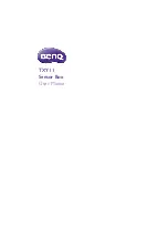 BenQ TXY11 User Manual preview