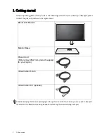 Preview for 4 page of BenQ V2210B User Manual