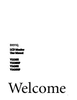 Preview for 1 page of BenQ V2220H User Manual