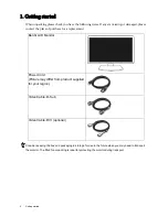 Preview for 4 page of BenQ V2410T User Manual