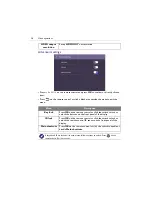 Предварительный просмотр 32 страницы BenQ VC01A User Manual