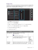 Preview for 27 page of BenQ VW Series User Manual