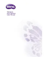 Предварительный просмотр 1 страницы BenQ VZ Series User Manual