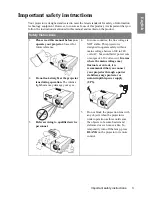Preview for 3 page of BenQ W1000 User Manual