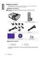 Preview for 8 page of BenQ W1000 User Manual