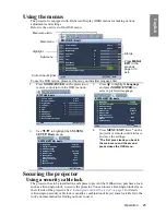 Preview for 25 page of BenQ W1000 User Manual