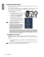 Preview for 28 page of BenQ W1000 User Manual