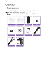 Предварительный просмотр 6 страницы BenQ W1070 User Manual