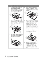 Preview for 4 page of BenQ W1100 User Manual