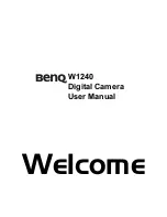 BenQ W1240 User Manual preview