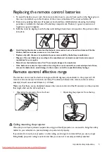 Preview for 7 page of BenQ W1250 User Manual