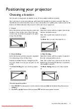 Preview for 13 page of BenQ W1250 User Manual