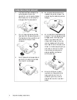 Preview for 4 page of BenQ W1350 User Manual