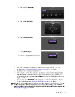 Preview for 31 page of BenQ W1350 User Manual