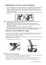 Preview for 7 page of BenQ W1400 User Manual