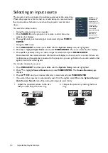 Preview for 22 page of BenQ W1400 User Manual