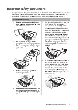 Preview for 3 page of BenQ W1600UST User Manual