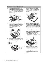 Preview for 4 page of BenQ W1600UST User Manual