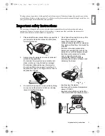 Preview for 3 page of BenQ W20000 Home Cinema Series User Manual