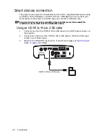 Preview for 22 page of BenQ W3000 User Manual