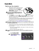 Preview for 29 page of BenQ W3000 User Manual