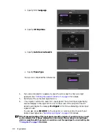 Предварительный просмотр 30 страницы BenQ W3000 User Manual