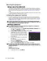 Preview for 40 page of BenQ W3000 User Manual