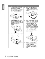 Preview for 4 page of BenQ W600 - 720p DLP Projector User Manual