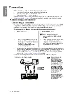 Предварительный просмотр 18 страницы BenQ W600 - 720p DLP Projector User Manual