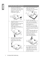 Preview for 4 page of BenQ W703D (German) Benutzerhandbuch