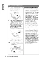 Предварительный просмотр 6 страницы BenQ W703D (German) Benutzerhandbuch